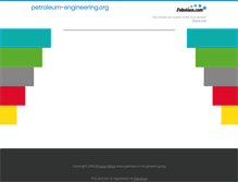 Tablet Screenshot of petroleum-engineering.org